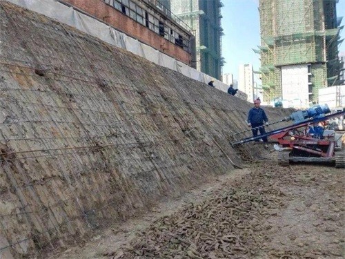 白银建筑边坡支护